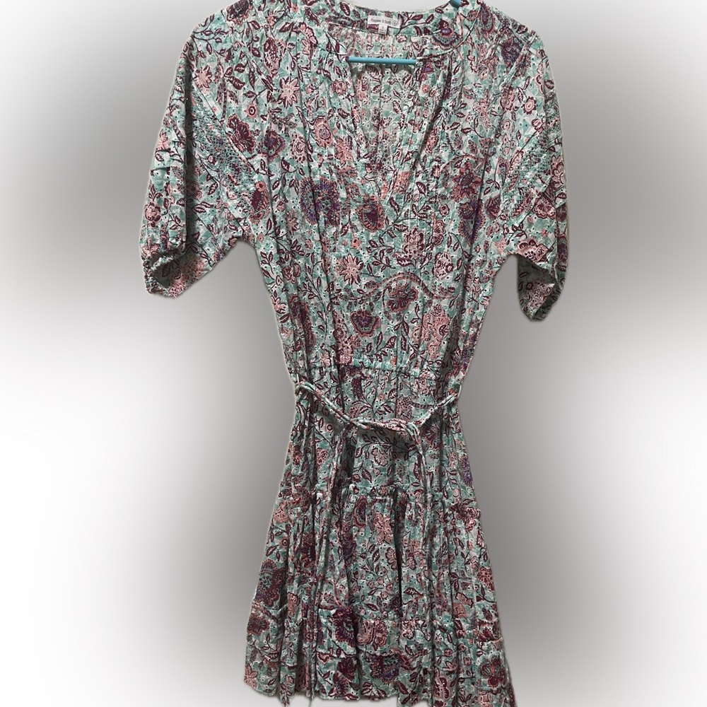 Poupette St Barth Bona Floral Mini Dress - Small